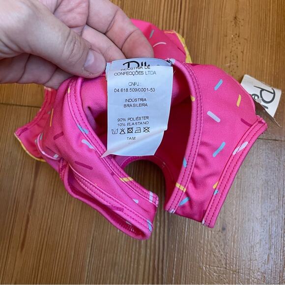 NWT ice cream sprinkle UV 50 one piece bathing suit SIZE 12M - Picture 2 of 4